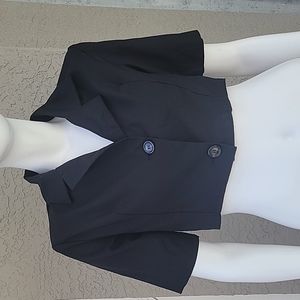Storets Damira cropped jacket black size small